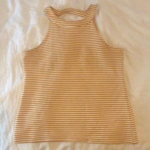 Beautifully constructed Deletta ribbed halter